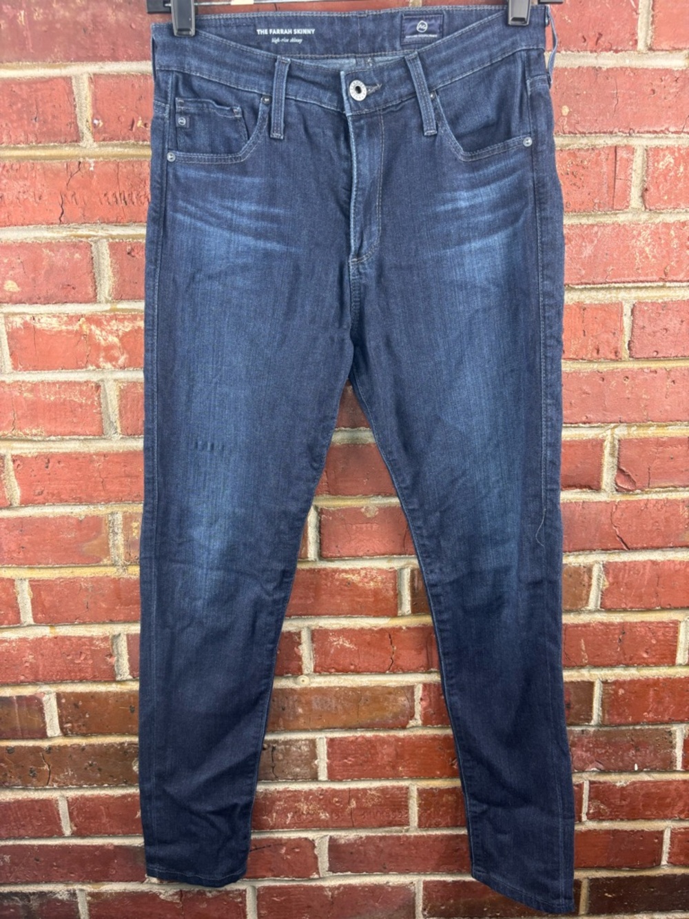 AG Adriano Goldschmied The Farrah High Rise Skinny Size 26R